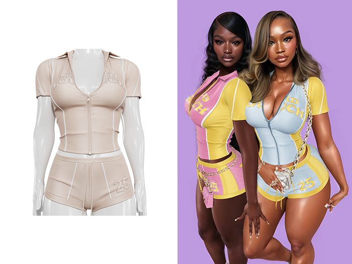 [Brior] Lexis Outfit - (Tan)