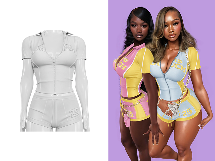[Brior] Lexis Outfit - (White)