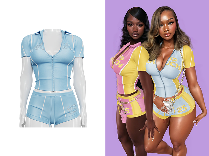 [Brior] Lexis Outfit - (Blue)