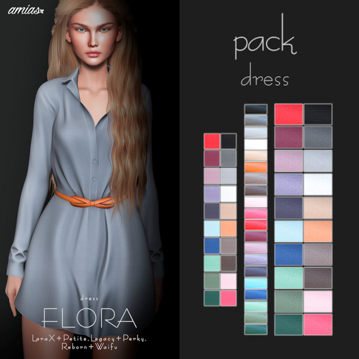 amias - FLORA dress pack