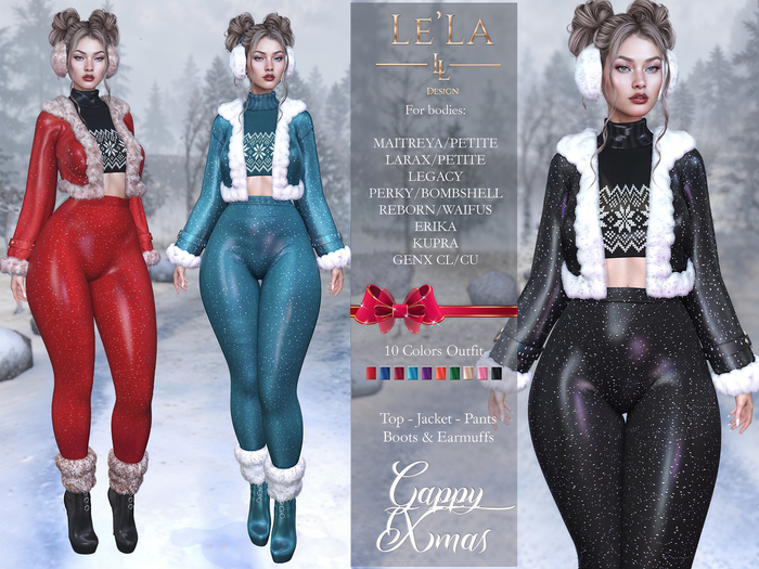 {Le'La} Gappy Xmas Outfit 