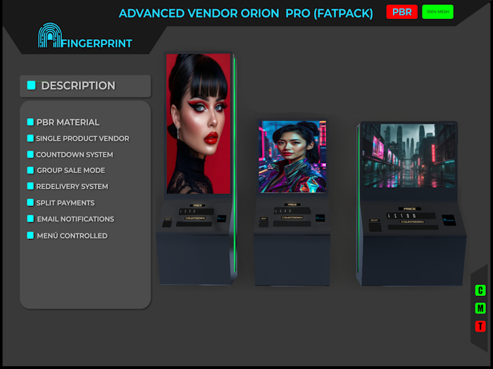 ::.FINGERPRINT.:: ADVANCED VENDOR ORION PRO (FATPACK)