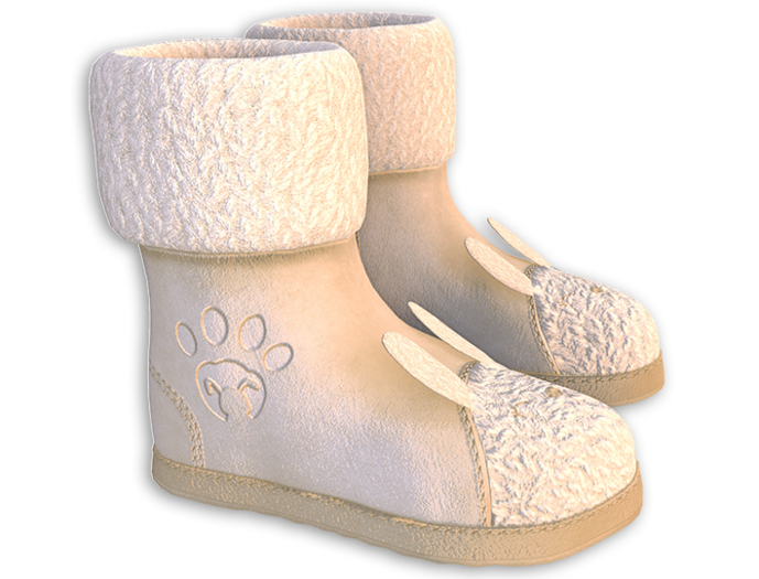 [FAME]  Boots - Hare / Pearl