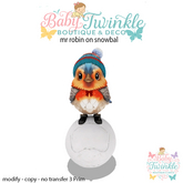 BTBD  mr robin on snowbal