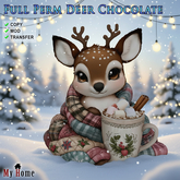 [My Home] Full Perm Deer Hot Chocolate