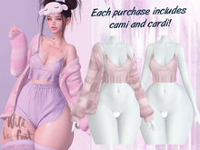 Lunar - Lazy Cami & Cardi - Rosette