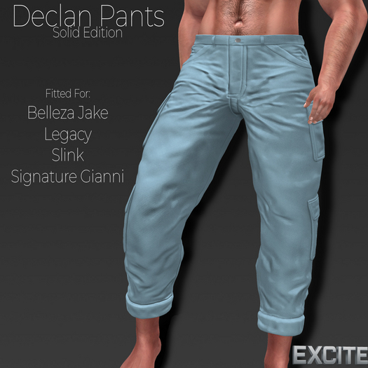Excite Declan Pants Solid
