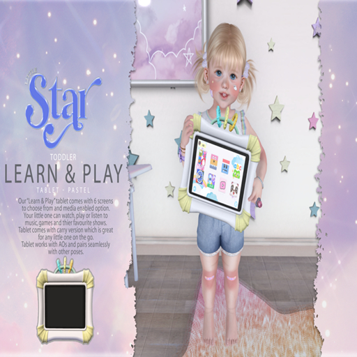 little*star - Toddler "Learn & Play" Tablet . Lime