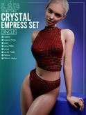 Crystal Empress Set by LAP (Red)