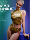 Crystal Empress Set by LAP (Gold)