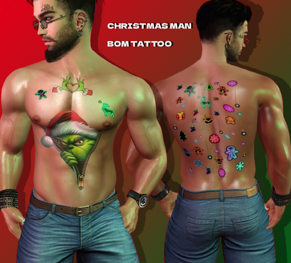 ANKA TATOO -CHRISTMAS MAN TATTOO