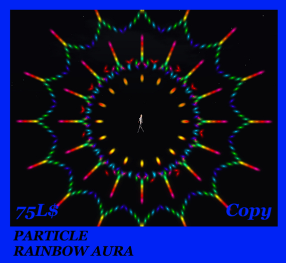 PARTICLE RAINBOW AURA