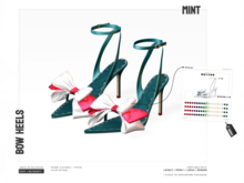 BASHKA - Xmas Bow Heels (Mint)