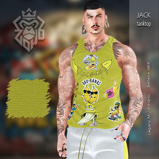 [ZH] Jack TankTop - yellow (AddUnPack)