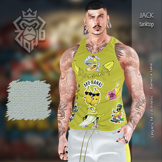 [ZH] Jack TankTop - white (AddUnPack)