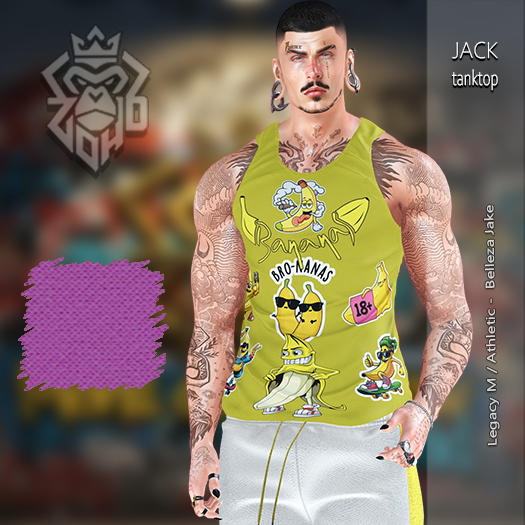 [ZH] Jack TankTop - pink (AddUnPack)
