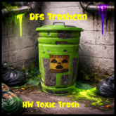 DFS Trashcan - HW Toxic Trash - ACTUAL ITEM