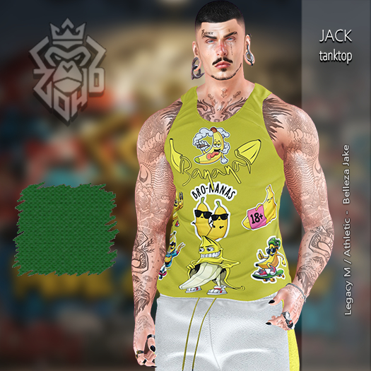 [ZH] Jack TankTop - green (AddUnPack)