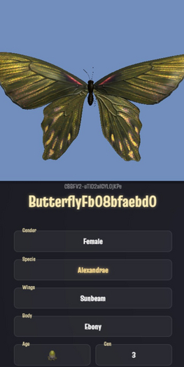 [CBB Egg] ButterflyFb08bfaebd0
