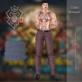 [ZH] Tom Denim Pants L. Blue