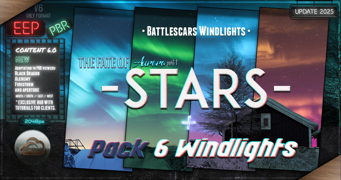 - BATTLESCARS WINDLIGHTS - STARS - THE FATE OF AURORA 6.0 (PART 1) (EEP / PBR)