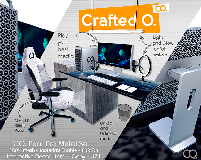 CO. Pear Pro Metal Set