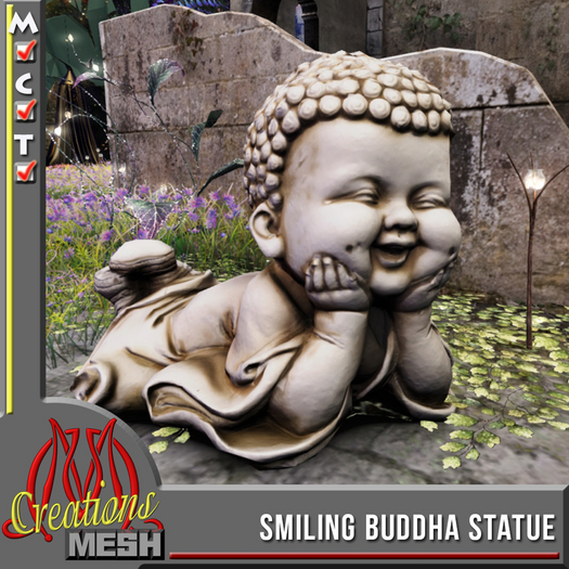 Smiling Buddha  FP box, joy forever