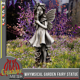 Whymsical Garden Fairy  FP box, oops, is this your garden