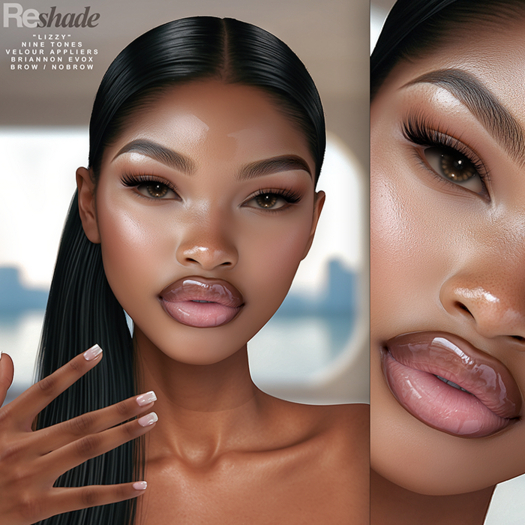 (RESHADE X VELOUR) - (CHOCOLATE) LIZZY (EVOX)