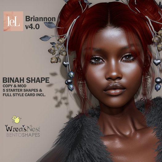 LELUTKA BRIANNON SHAPE - { wren's nest } - Binah
