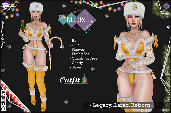 - MicRo - Outfit Shnowmen Fatpack Exclusive