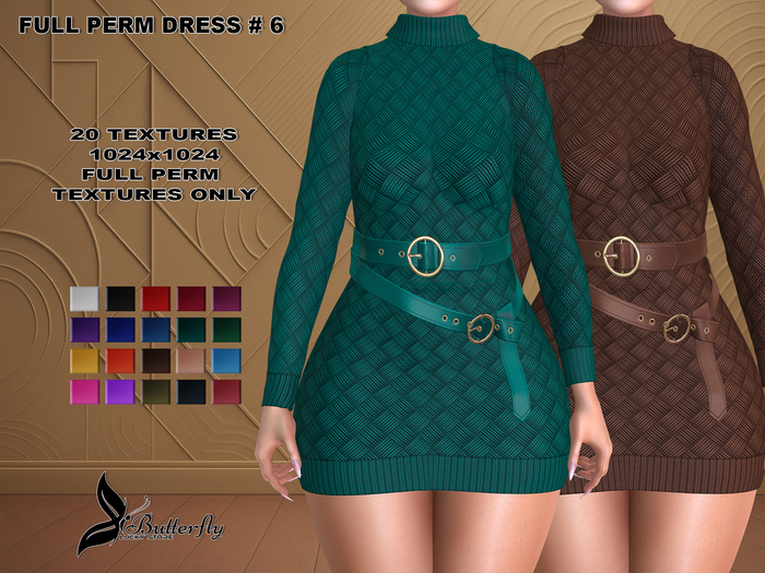 ^LB^ FULL PERM DRESS#6 Textures Pack 1 1024