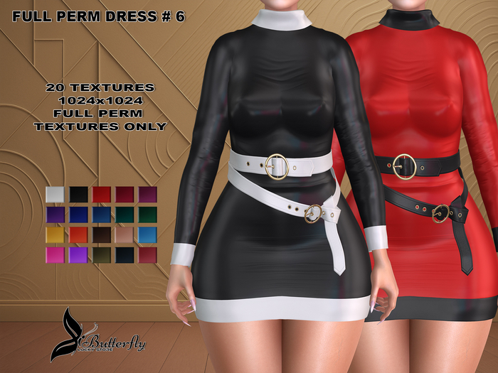 ^LB^ FULL PERM DRESS#6 Textures Pack 4 1024