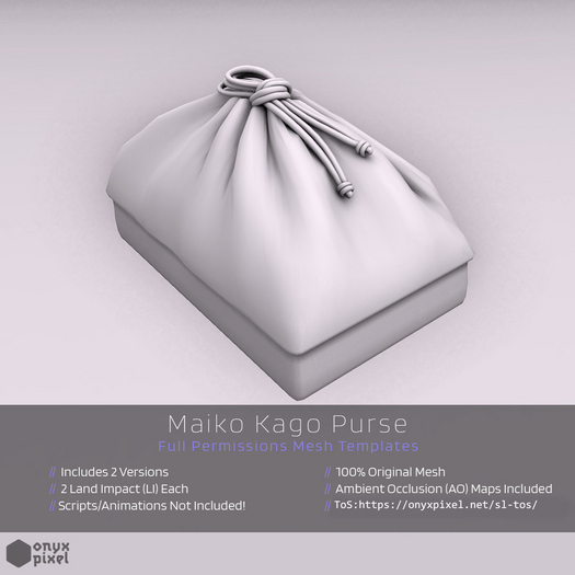 [op] Onyx Pixel - Full Permissions Maiko Kago