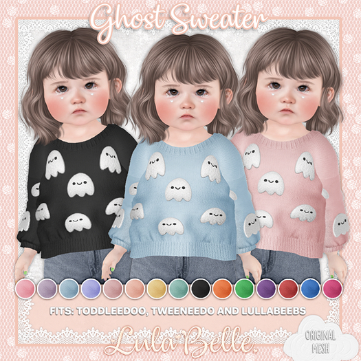 {Lula Belle} Ghost Sweater - Fatpack {boxed}