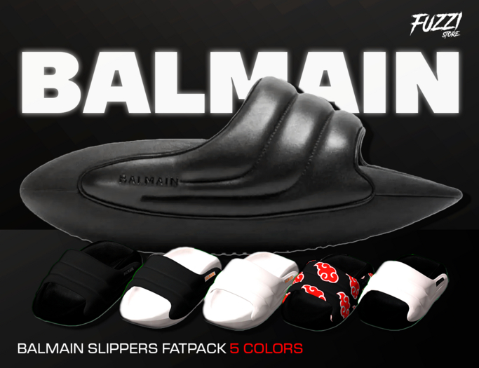 FUZZI STORE - BALMAIN SLIPPERS FATPACK - LEGACY
