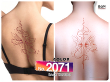 (Back Tattoo) No.2071 Color