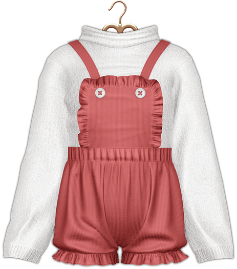 {Lula Belle} Beverly Romper - RUBY {boxed}