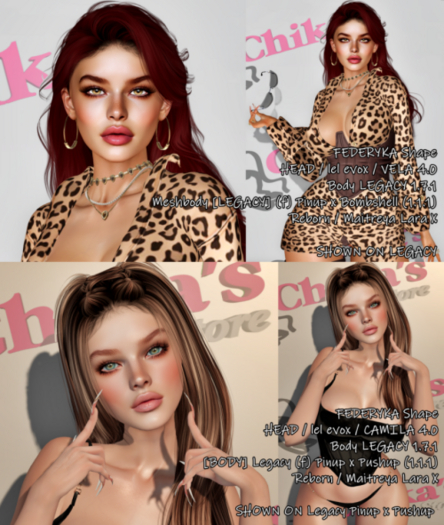 FEDERYKA Shape ( CAMILA-VELA HEAD )