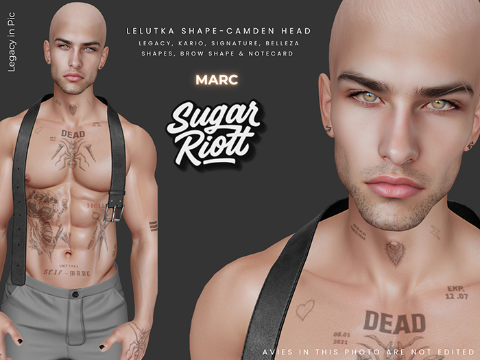*Sugar Riott* Marc Shape - Lelutka Camden