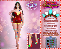 *Angelux* Luminous Xmas Queen Outfit