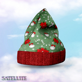 Green Christmas Winter Hat