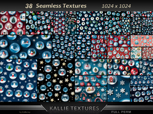 KJ Snow Glass Globes Textures Seamless