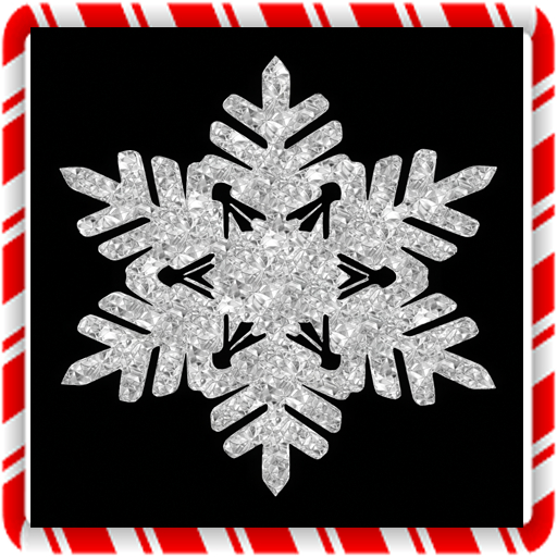 Crystal Snow Flake Decor 