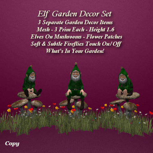 Elf Garden Decor Set1