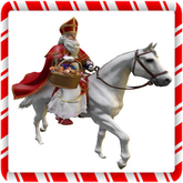 Sinterklaas on White Horse