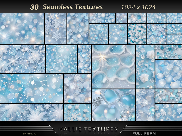 KJ Sparkle Snow Textures Seamless