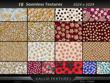 KJ Tiny Xmas Stars Textures Seamless
