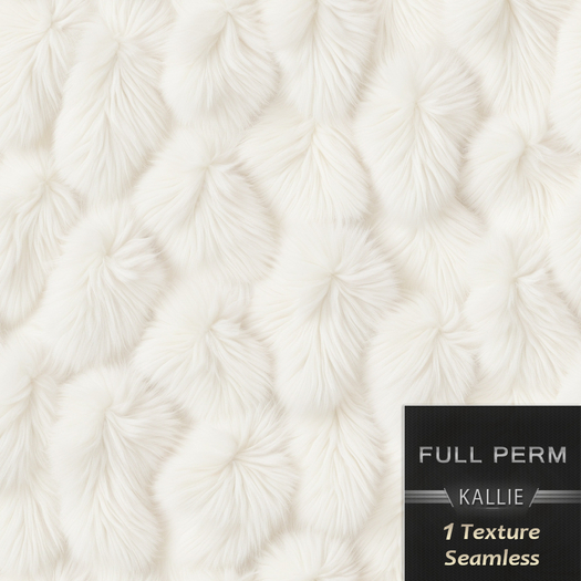 KJ White Fur Texture B