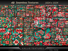 KJ Wrapped Christmas Textures Seamless